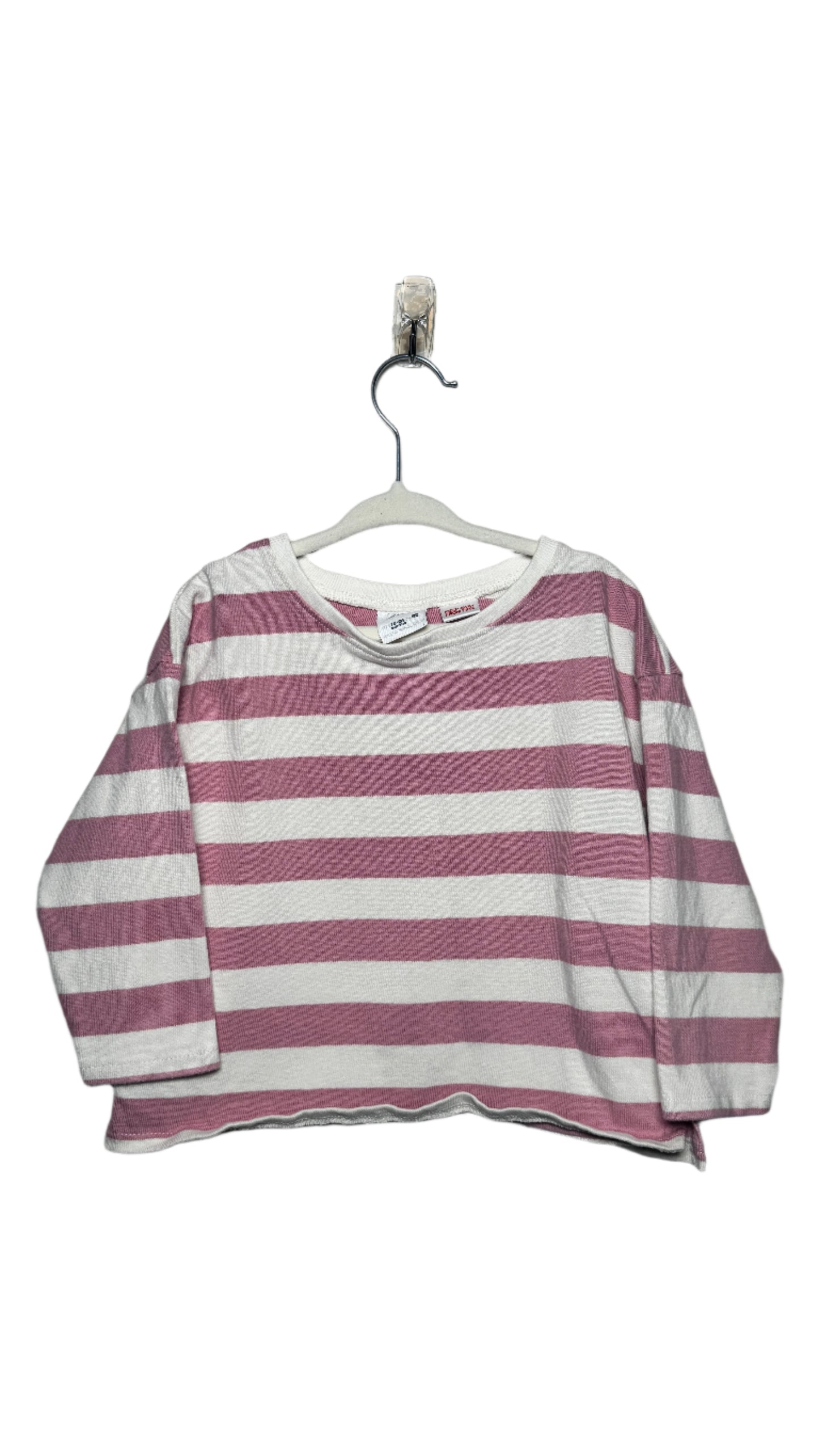 Zara Oversized Stripe Top 18-24 months